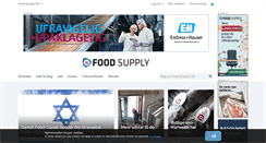 Desktop Screenshot of food-supply.dk